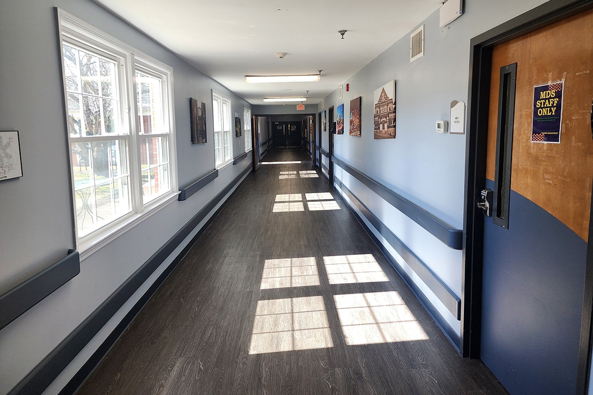 The hallway at Eaton Creek