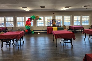 The dining room at Eaton Creek